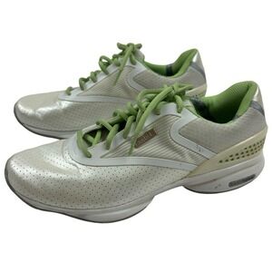 Reebok Easytone Women's Size 9 Ivory Green Shoes Sneakers Athletic Walking